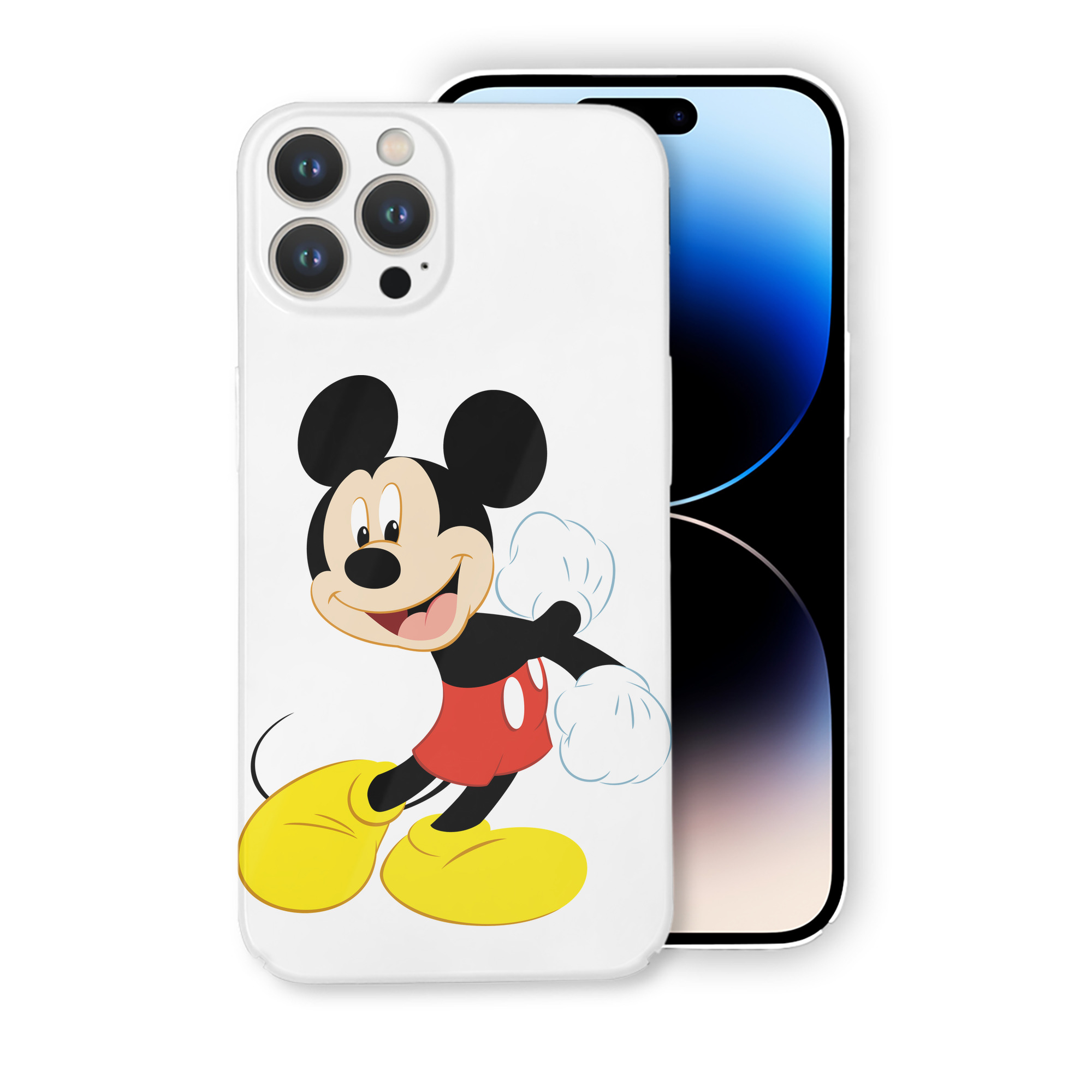 （画像用） ミッキーマウス Mickey Mouse 【iPhone 14シリーズ対応】ハードケース
